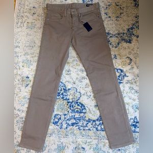 Bonobos Extra Stretch Travel Jeans, 31W 32L Slim Taper in Light Brown. Unworn
